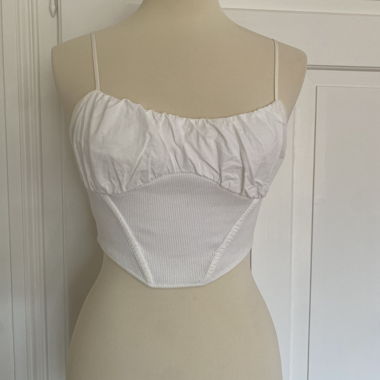 white top