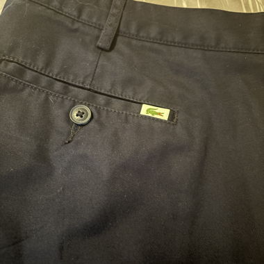 Chino L Lacoste Blu 