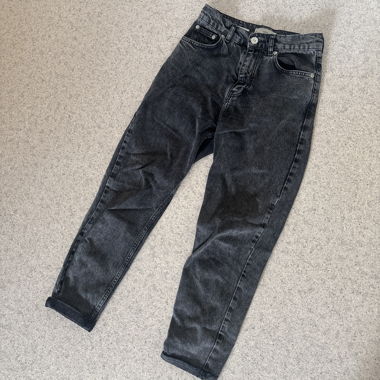 Mango Black Mum Jeans