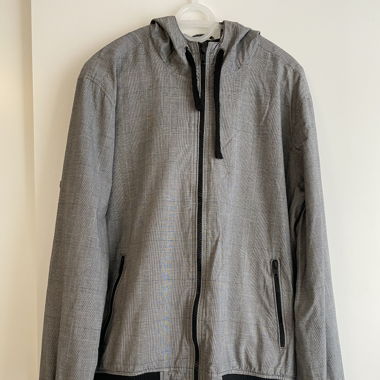 Karierte Jacke