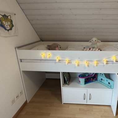 Kinder Hochbett - Parisot Baisweil - 90 x 200 cm