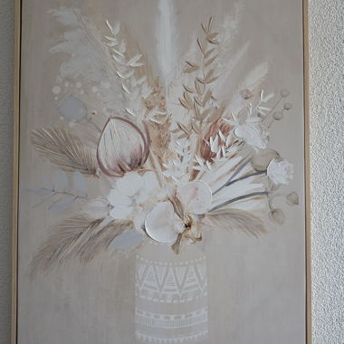 Framed Floral Wall Art