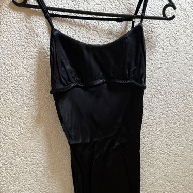 Robe style satin 
