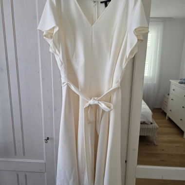 Robe blanche Lane Bryant
