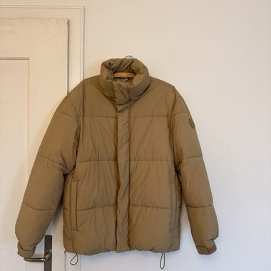 Beige winter jacket