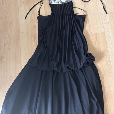 schwarz kleid
