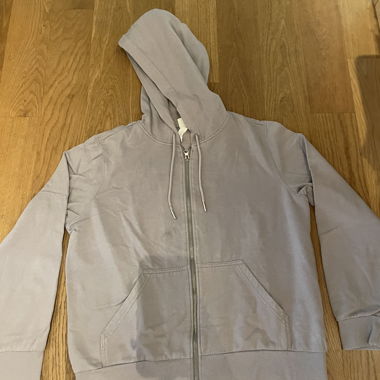 H&M Basics Hoodie in flieder