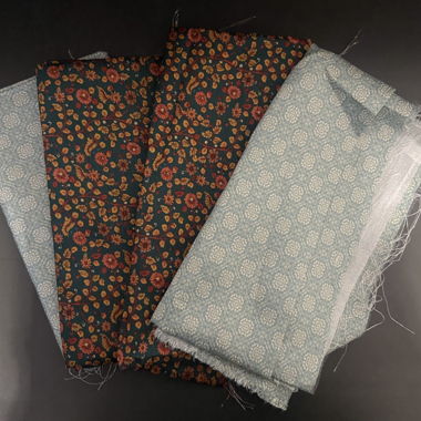 4 Blouse Pieces (Saree Blouse oder Oberteil)