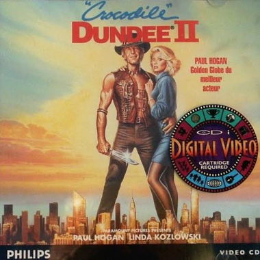 Crocodile Dundee II Video CD