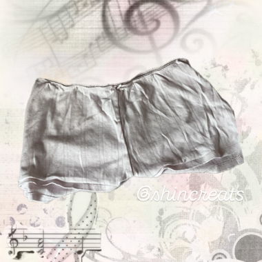 Shorts mini coquette rose