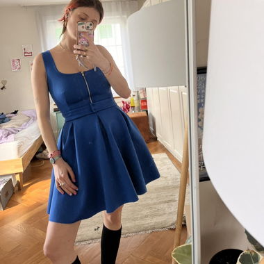Maje Minikleid in blau