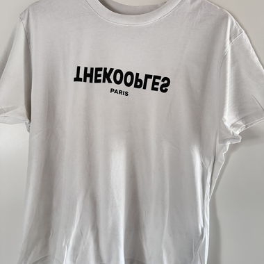 T-shirt blanc the kooples