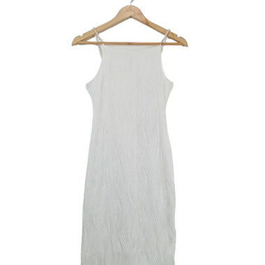 Rihoas Weißes Träger Kleid 