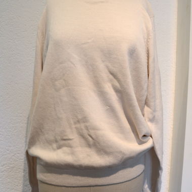 Cream Turtleneck Sweater