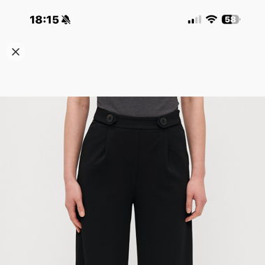 Pantalon noir classique 