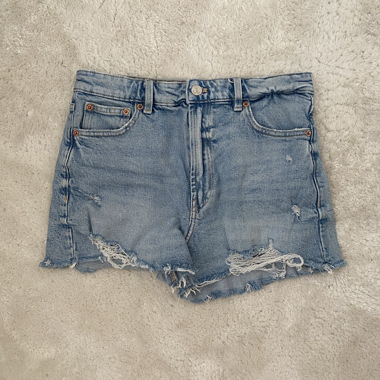 ZARA Jeansshorts hellblau - Grösse 38