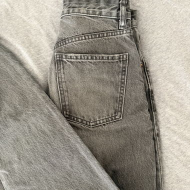 Zara jeans gris 