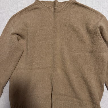 Maglione in maglia marrone