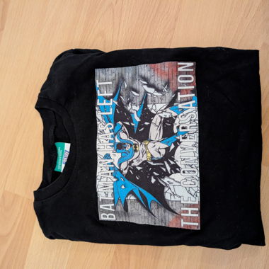 Batman Langarm Shirt schwarz