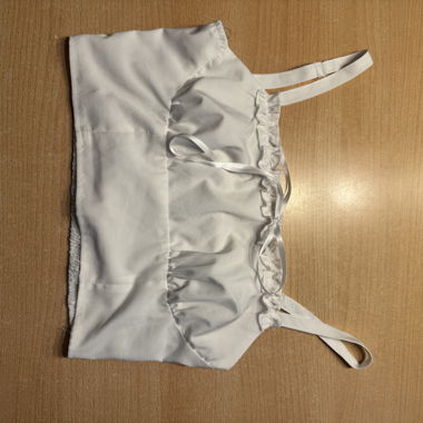 Top corto bianco