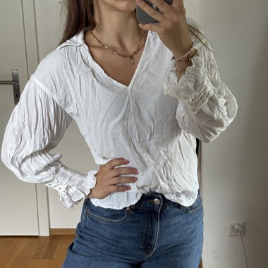 Carina camicetta bianca Zara