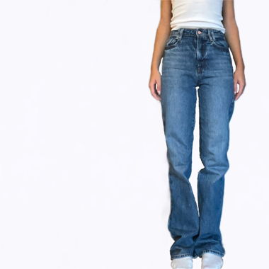 highwaist baggy jeans