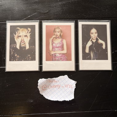 K-pop Blackpink-Photocard-Set