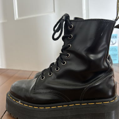 Dr. Martens plateau boots, Grösse 38