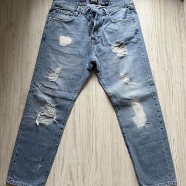 Jeans Superdry en denim déchiré W31/L32 comme NEUF