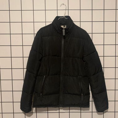 Topman Black Puffer Jacket 