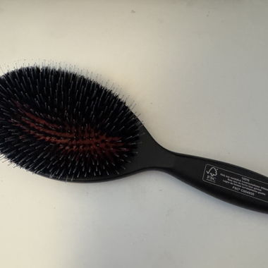 Brosse à cheveux en bois FSC et poils de sanglier