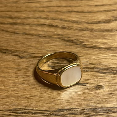 Bague aragonite 