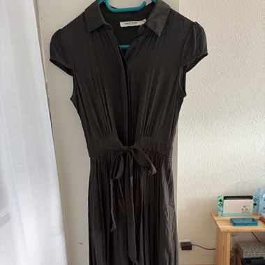 Picknickkleid in Olivgrün