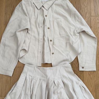 Zara Kinder Zweiteiler Beige 152 cm 11-12 J