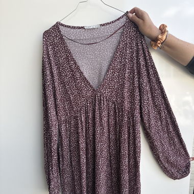 Robe bordeaux 