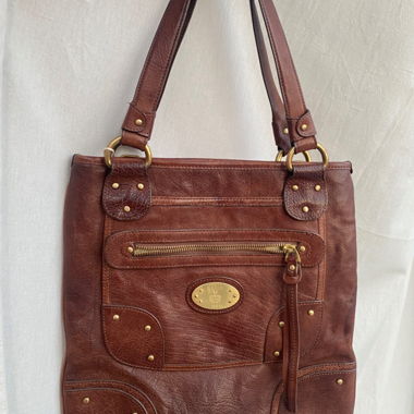 Borsa Bally in pelle marrone