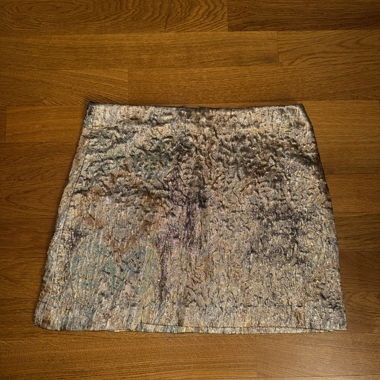 Minigonna Zara Trafaluc metallizzata S