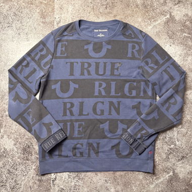 Felpa True Religion blu