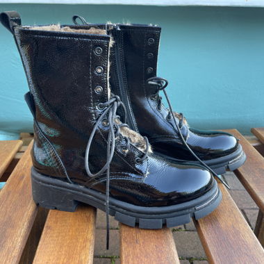 Schwarze Boots
