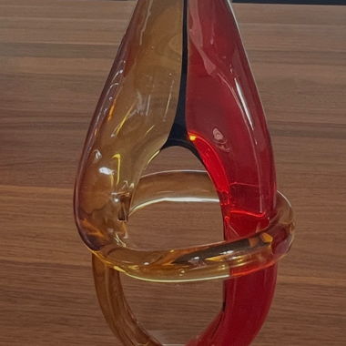 Scultura in vetro Pinelli