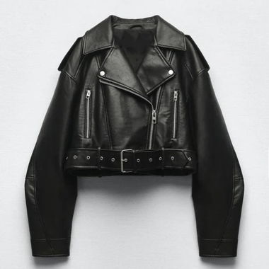 Veste en cuir H&M