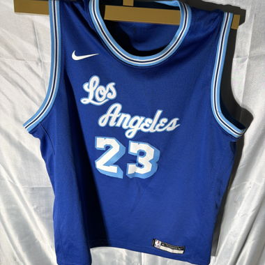 Canotta Nike NBA Los Angeles 23 blu LeBron James