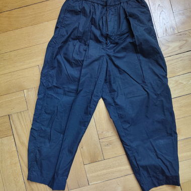 Pantalone ampio nero UNIQLO U