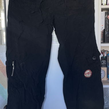 2 low waist cargos S