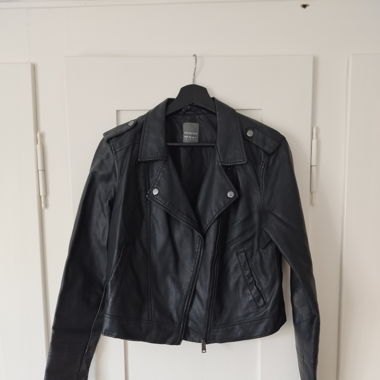 Kunstlederjacke