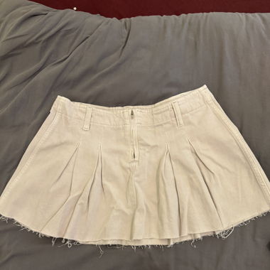 Jupe beige