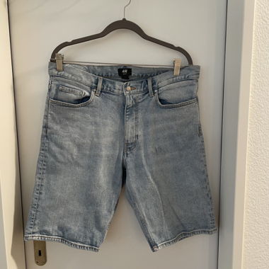 Shorts in jeans H&M Slim Fit