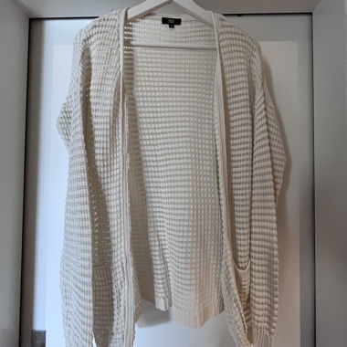 White Cardigan