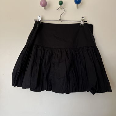 Black Bubble Skirt