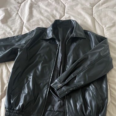 Bomber veste noir, taille S